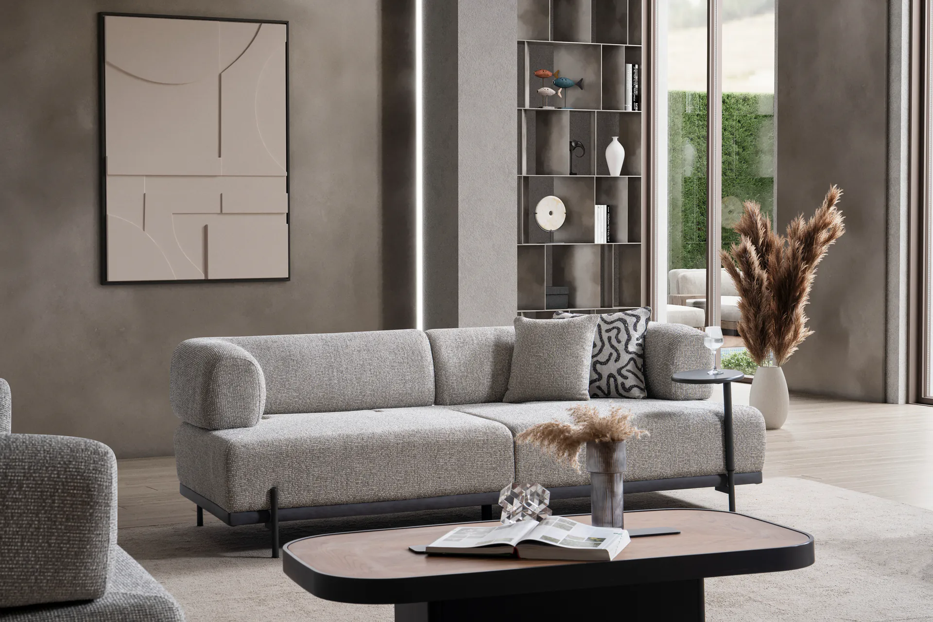 Verona Gri Koltuk Takımı